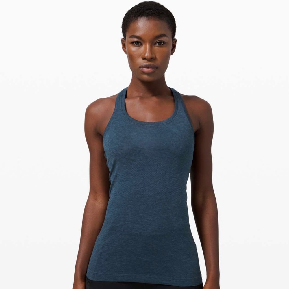 Lululemon Swiftly Tech 2.0 Size-6 Color-Tank True Navy Ink Blue